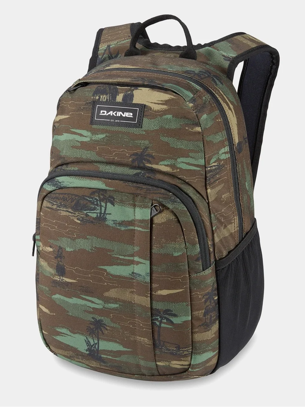 Dakine Campus S 18L Backpack Urban Camo Hula Hawaiian Green Black Laptop Surfer
